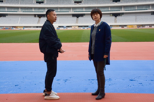 【独家探访】改建中添加满满的上港元素，“星”主场静待球队回“家”