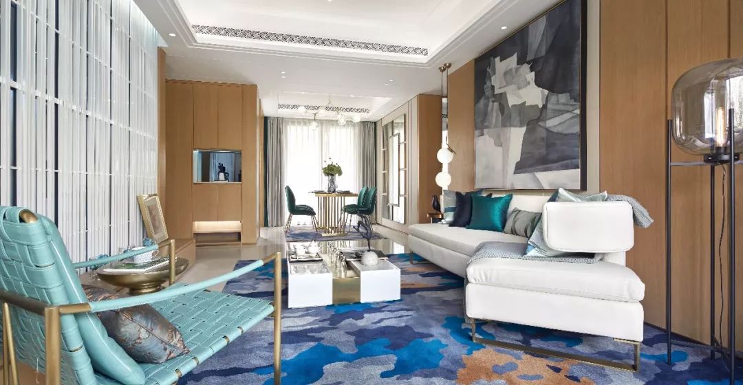 120平现代轻奢风格别墅,120平现代简约风格样板房