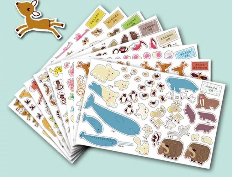 团|这套贴纸涂色书,我专程从中国带到了英国!