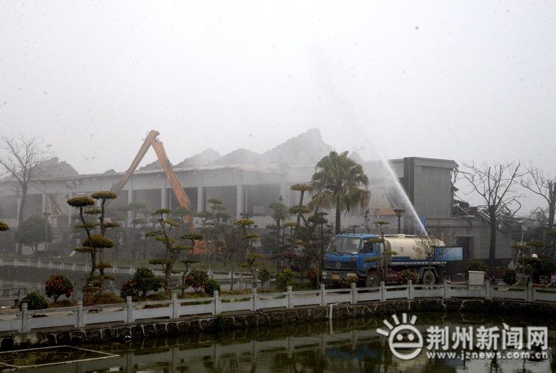 荆州点将台农庄怎么拆了,荆州点将台农庄拆除新闻