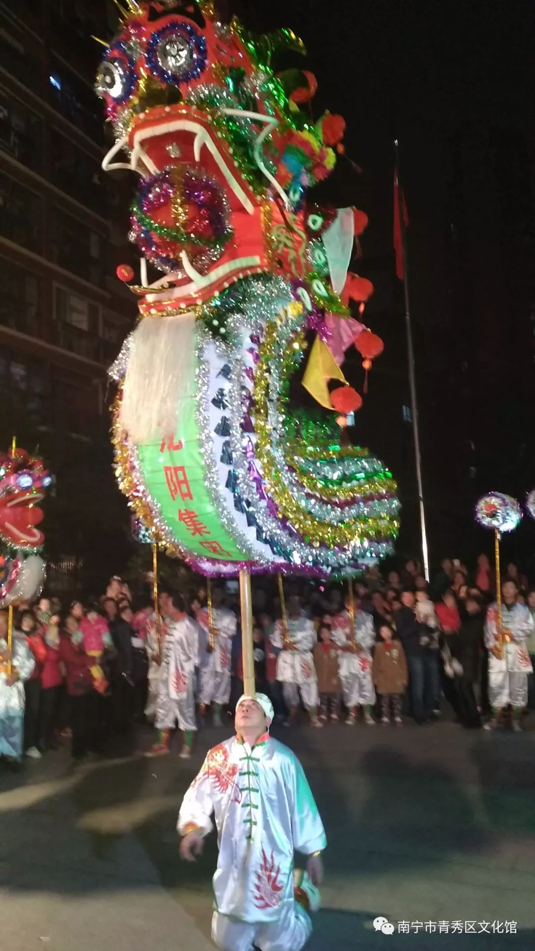 群龙聚首贺新春,青秀区国际传统舞龙邀请赛