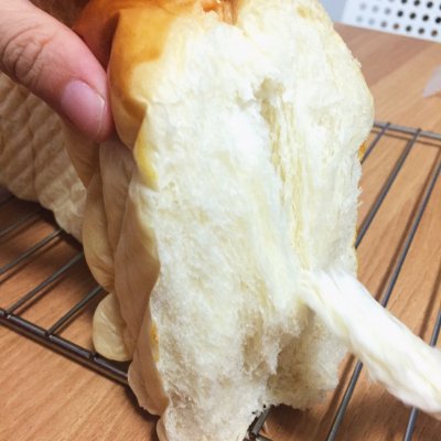 波兰种淡奶油吐司教程,超级柔软中种法淡奶油吐司