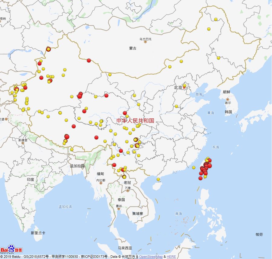 地震周报,中国地震周报