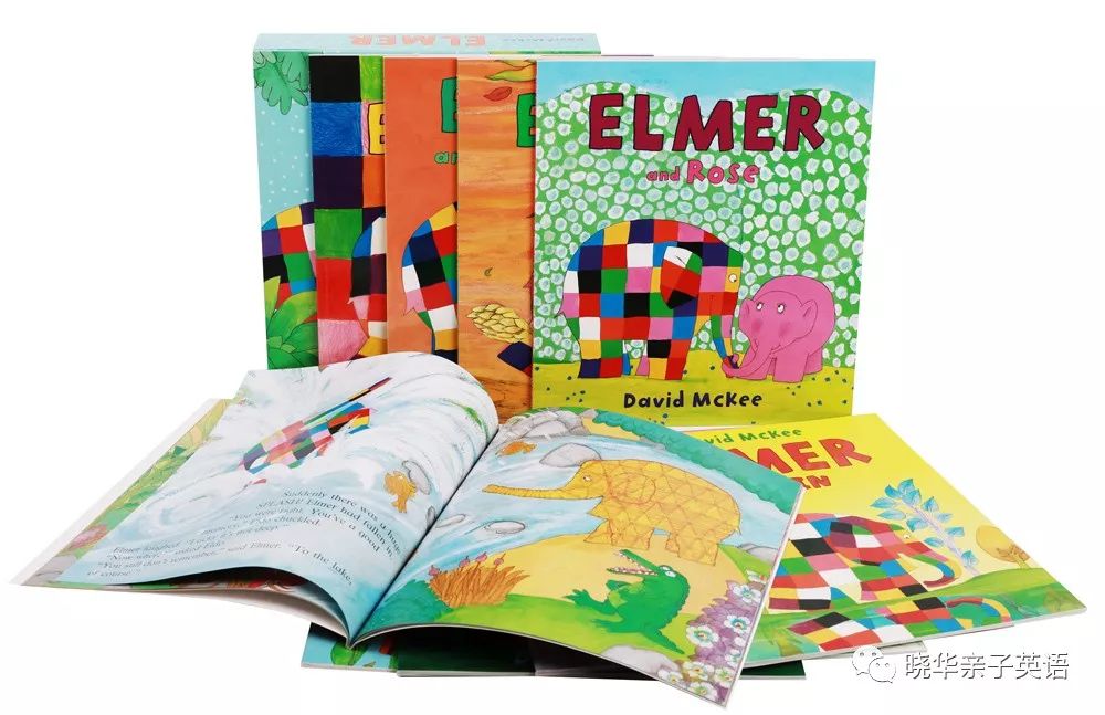 补团|经典《花格子大象》系列原版绘本和《淘气包亨利》系列双语版