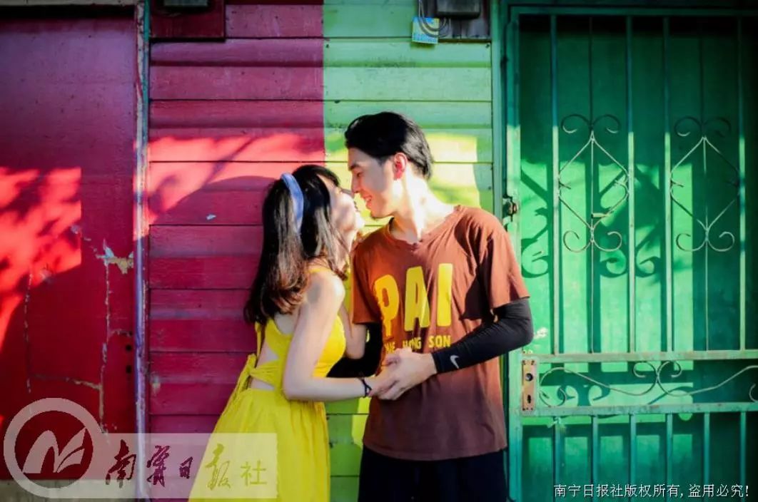 让人羡慕的90后夫妻,广西夫妻游南宁