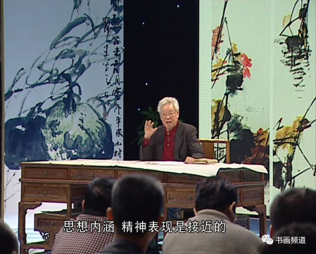 张立辰花鸟画教学系列视频,画家张立辰国画写意作品欣赏