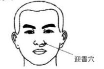 生姜片刮迎香穴能治鼻塞吗,按压迎香穴通鼻塞