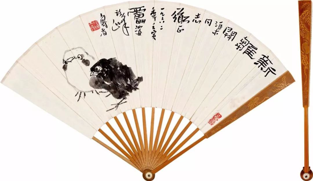 潘天寿诗意小品30幅情趣盎然,潘天寿仕女图