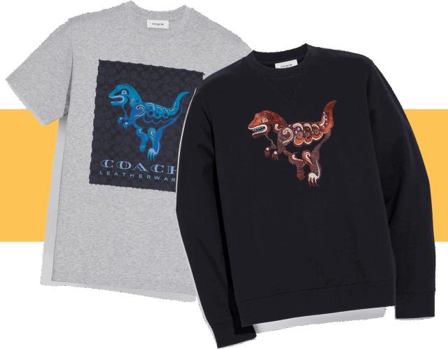 coach恐龙变身,fashion艺术家