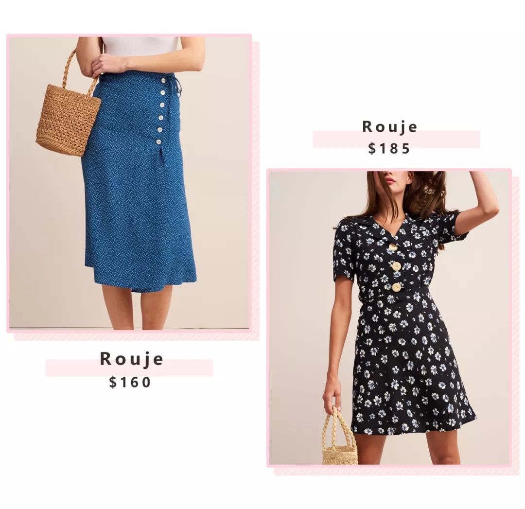 法风裙子,法风碎花裙子