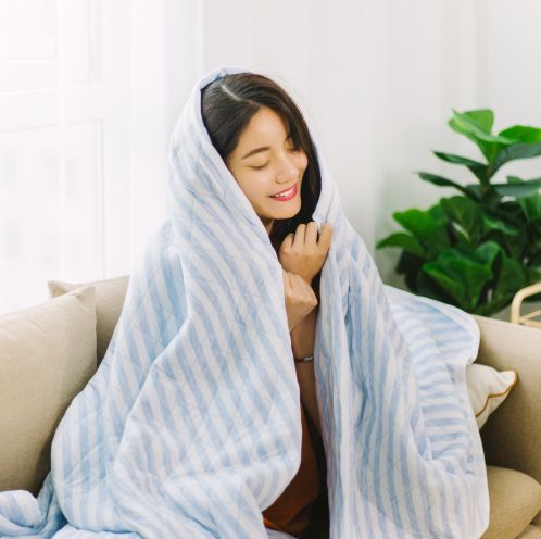 婴幼儿可用夏凉被，0甲醛，裸睡盖它更放心