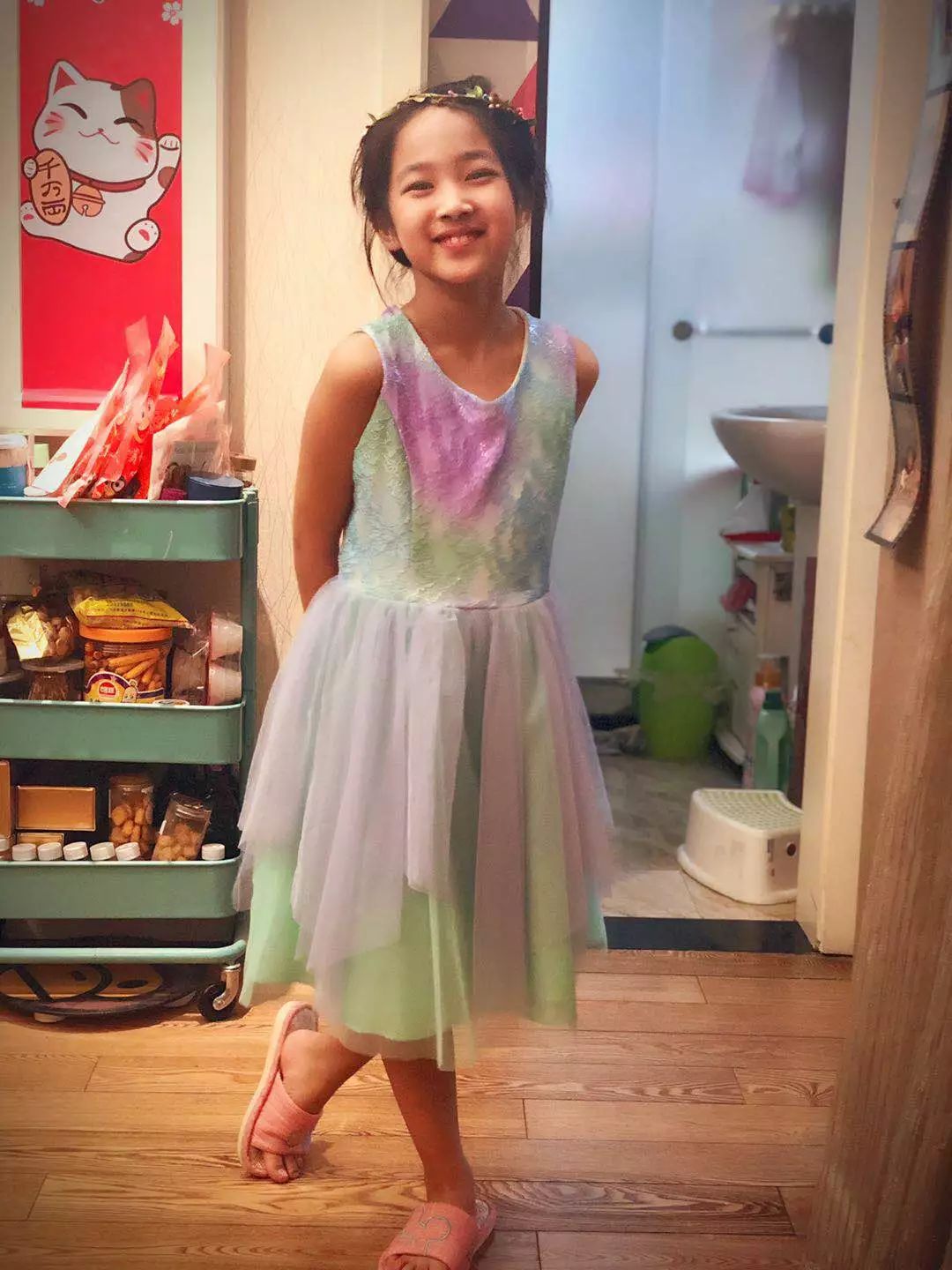 儿童节穿上这条仙气十足的礼服裙，你家小公主妥妥占据C位|二宝爸淘货