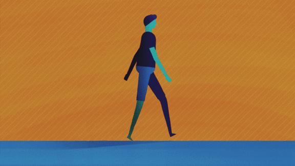 腿粗还不直小腿还外翻,怎么走路小腿才不会粗