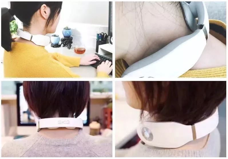 低头族必看一个动作缓解颈椎不适,真正有效的颈椎按摩器