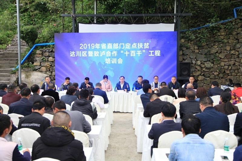 “致泸合作‘十百千’”工程培训班在崇州成功举办
