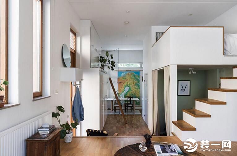 20-30平loft装修效果图,60平米层高4.5米loft装修效果图