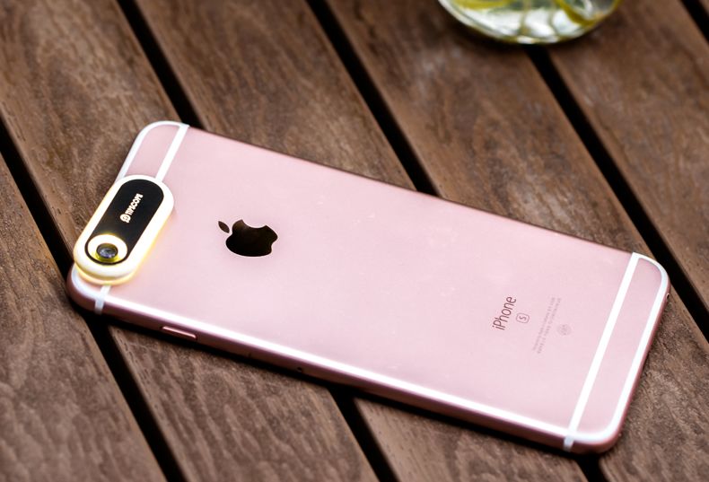 贴上它手机镜头秒变显微镜,贴在手机上的显微镜