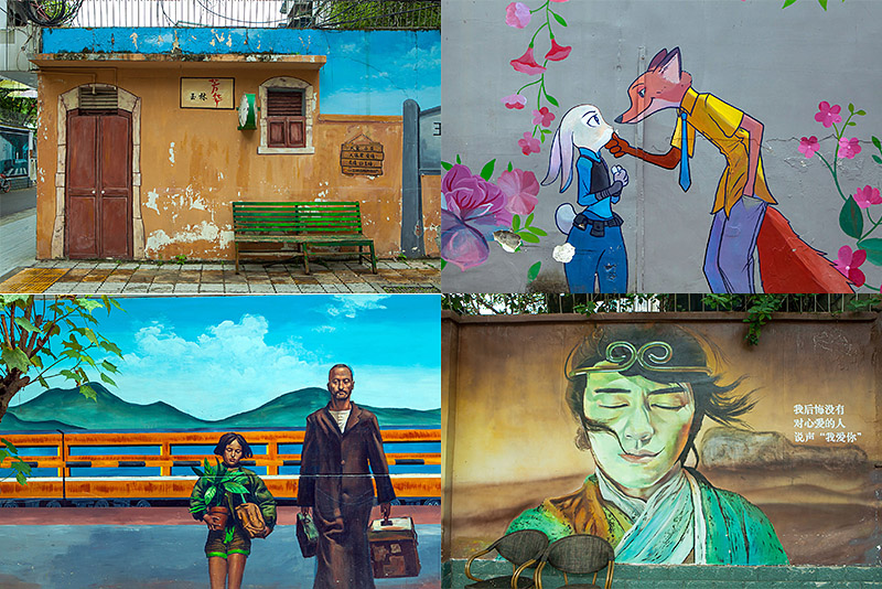 涂鸦成都墙绘,成都涂鸦墙绘街