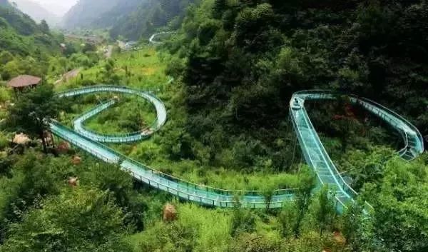 清凉寨玻璃漂流是下山了吗,清凉寨玻璃漂流