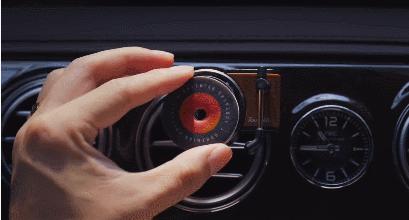 复古唱片机车载香熏,复古唱片车载香水