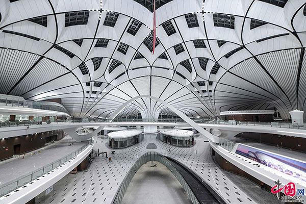 北京大兴机场被全球称赞,北京大兴国际航空机场