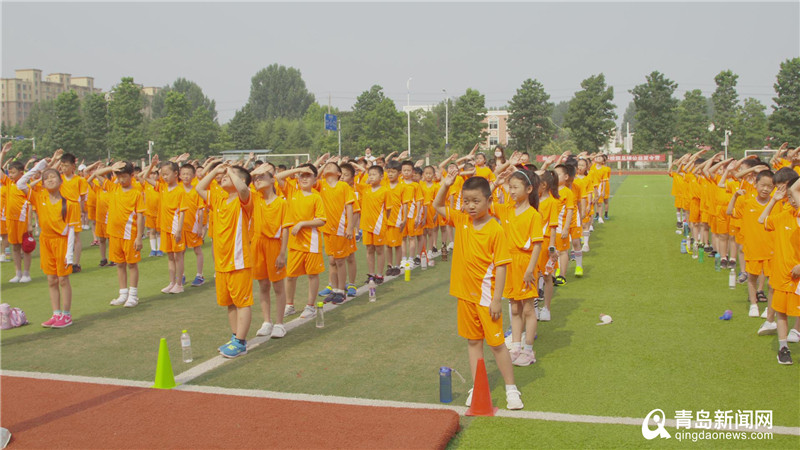 青岛梯队和校园足球合作,青岛西海岸新区校园足球夏令营