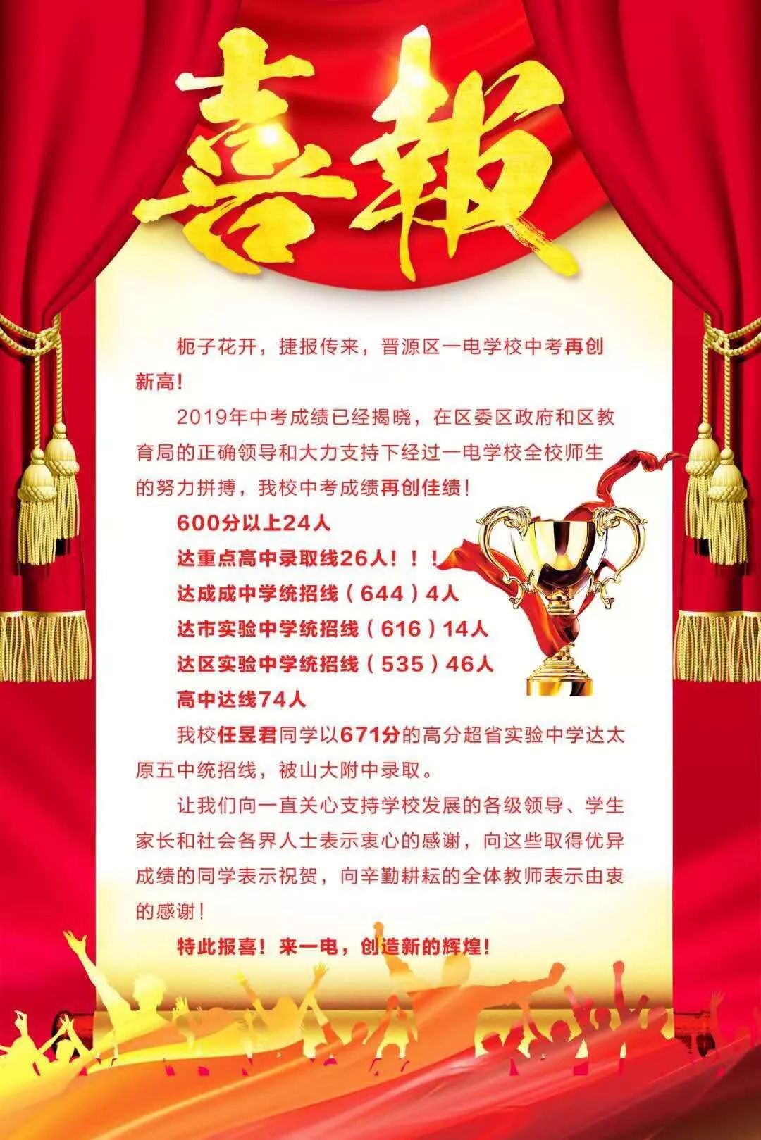 沦陷于“喜报”中的学校……