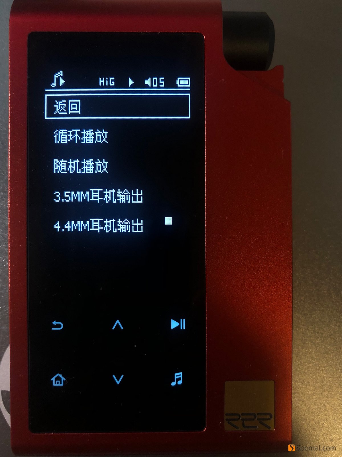 HIFIMANR2R2000「红衣太子」便携式数字音频*放播**器测评报告「第一集」主要功能与耳机部分测评「Soomal」