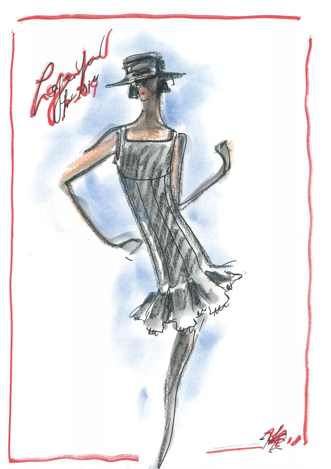 karllagerfeld的御用模特,karllagerfeld个人简历