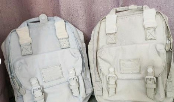 doughnut甜甜圈双肩包石灰色,doughnut粉色