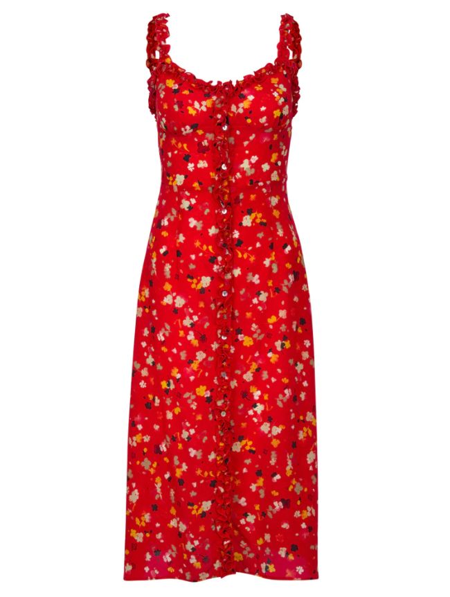 宋茜的衣服为什么这么高,宋茜一身醒目的白色套装