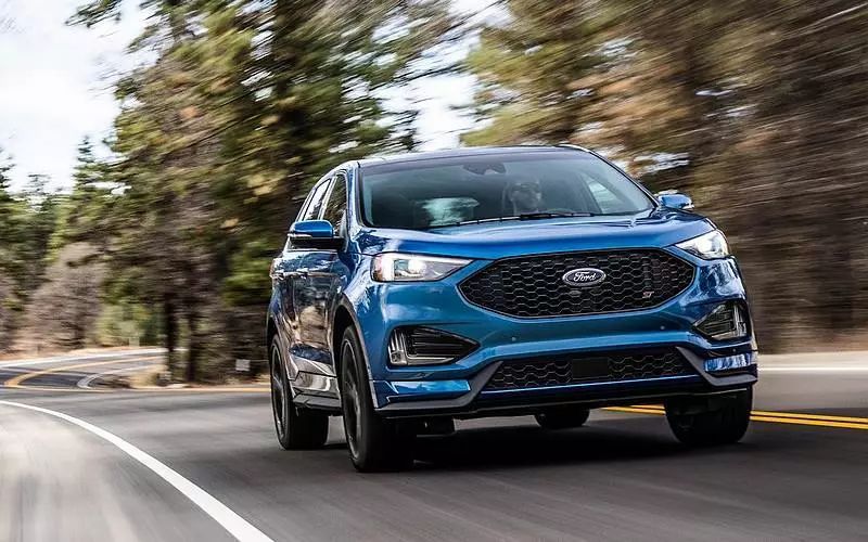 2020款福特锐界st四驱脱困测试,福特锐界st-line七座四驱测试