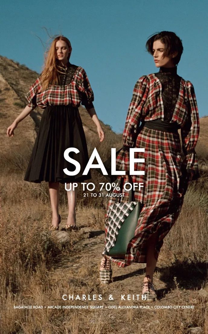 兰卡购物折扣,charles&keith年中钜惠