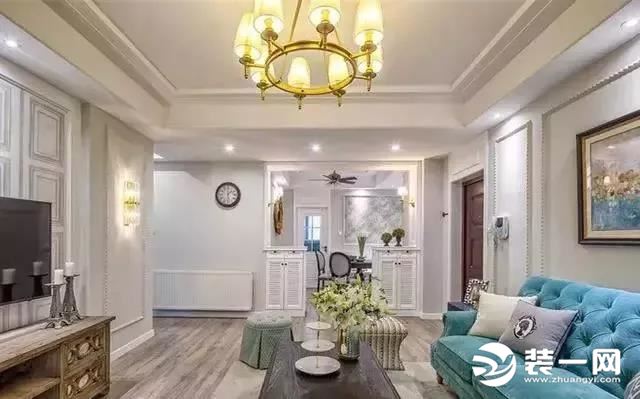 海口品匠装饰美式风格装修案例餐厅设计一眼就爱上了