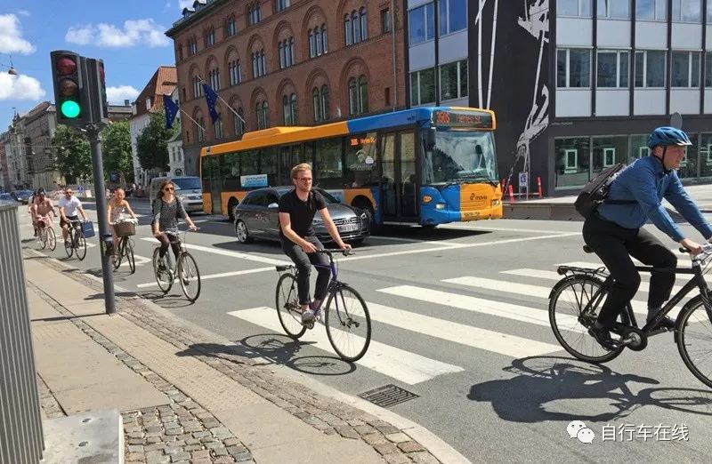 丹麦哥本哈根骑行,哥本哈根骑行图