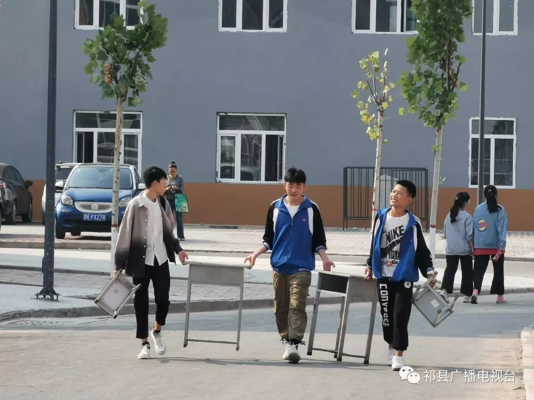 新校区新气象祁县职业高级中学校新校区正式启用迎新生