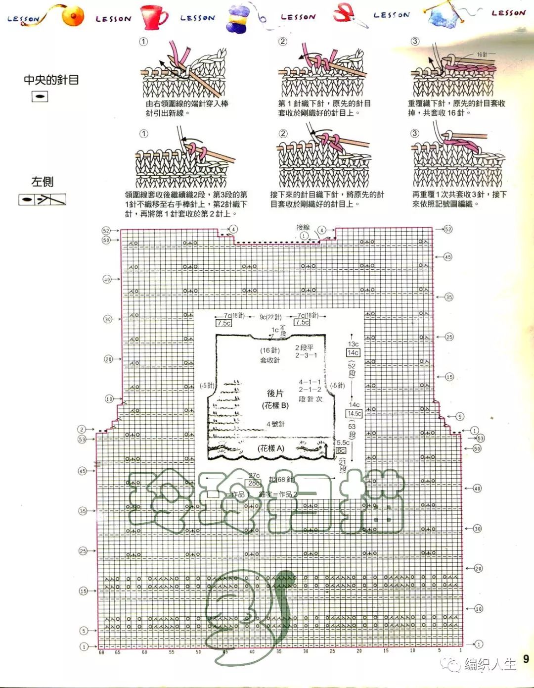 喵夫人毛衣编织教程,喵夫人夏至短袖编织