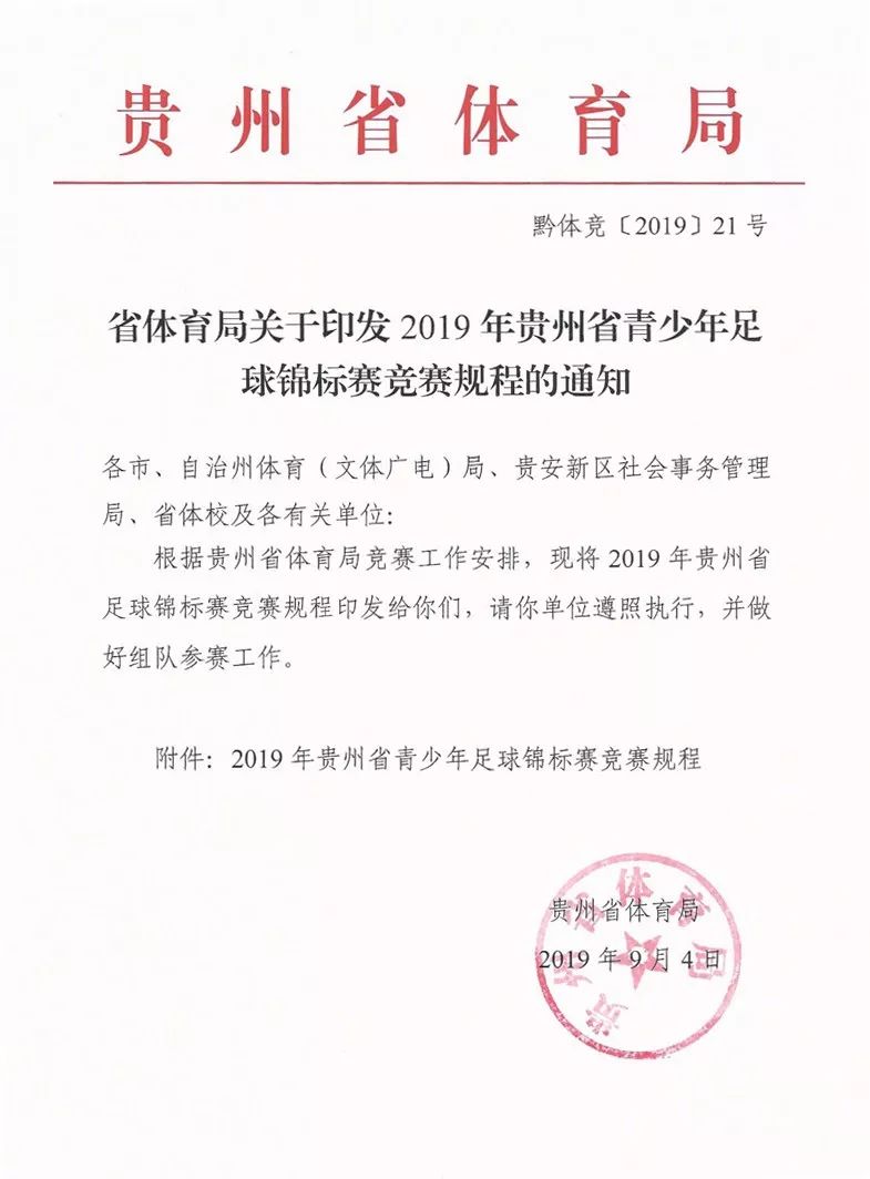 2019贵州省青少年足球锦标赛,贵州省黔南州第七届青少年运动会