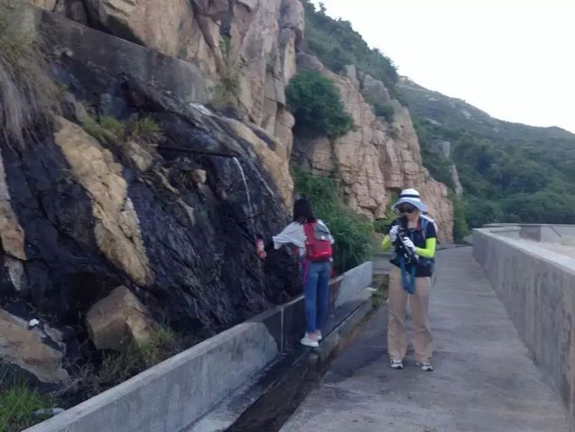 为了泳滩，遇上稔子和山日