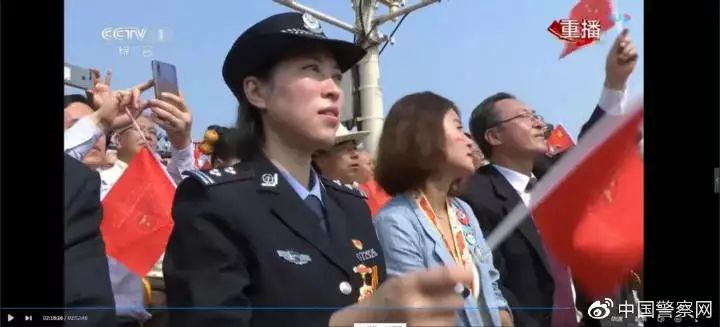 中国警察直播晚会,直播现场警察