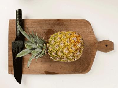 又香又甜的黄金凤梨，削了皮直接吃丨界界好物馆