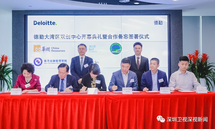 高大上深圳,德勤大湾区双创