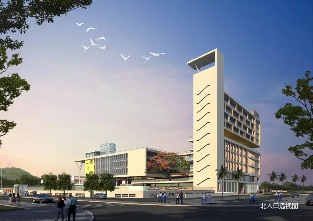 龙华即将开建的学校,设计未来的学校