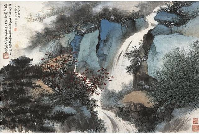 画家吴湖帆简历,画家吴湖帆花鸟画作品