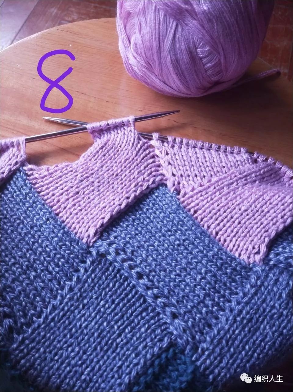 日本白桦正针毛衣编织视频,白桦裙子编织详细教程