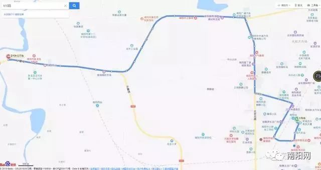 南阳公交4路线路图,南阳公交线路图高清