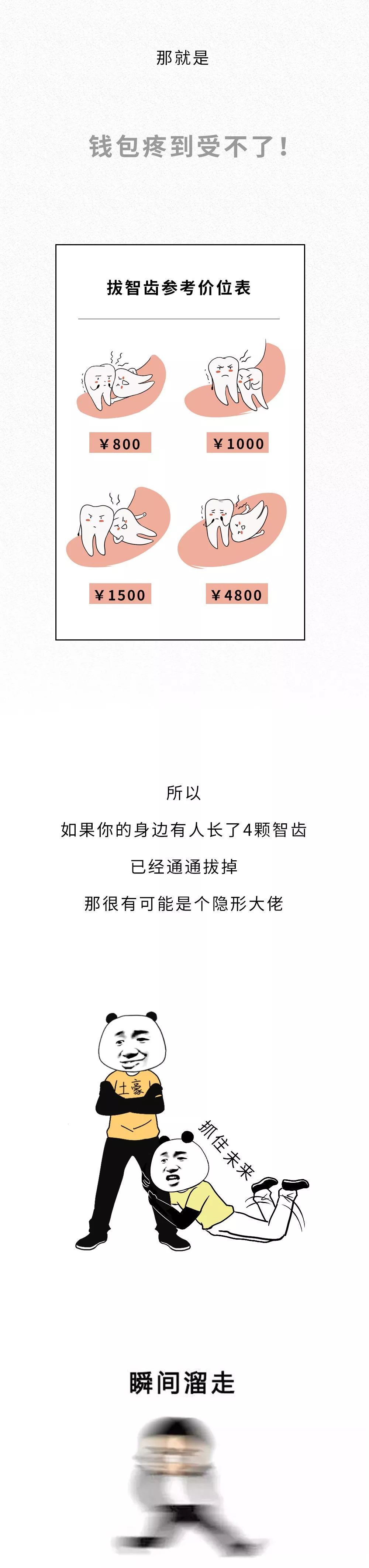 拔智齿的全过程漫画,智齿漫画版