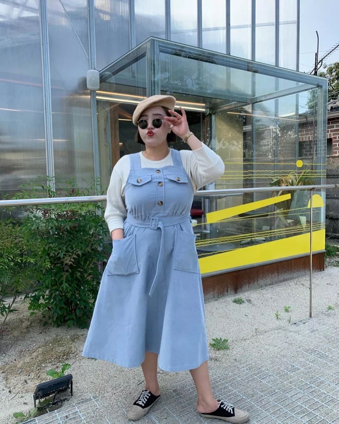 骨架大高个子女生怎么穿搭,肩宽骨架大胖妹妹怎么穿