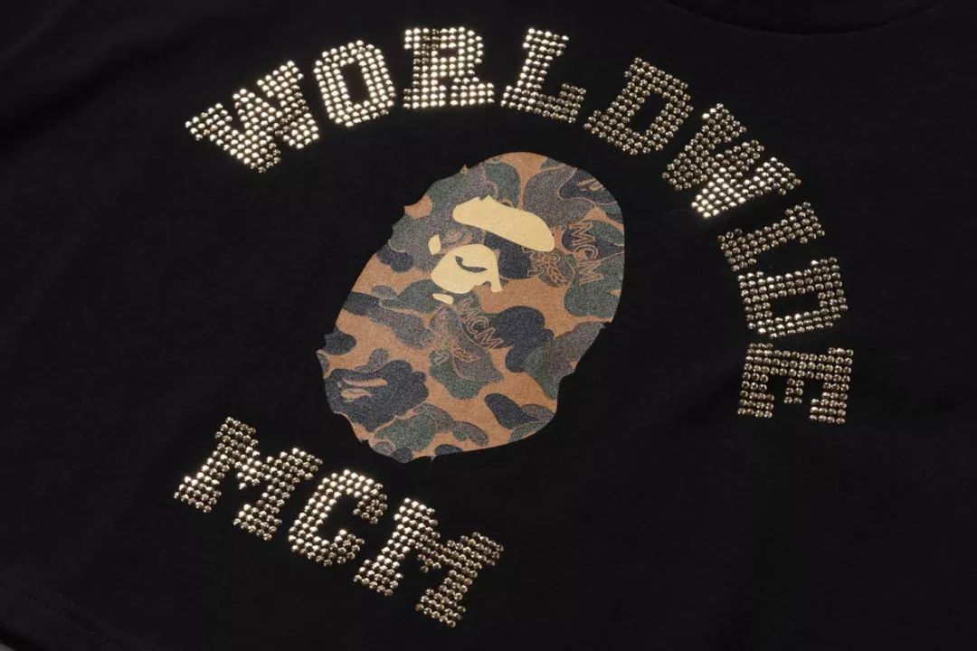 bape和mcm联名外套,mcmxbape双肩包