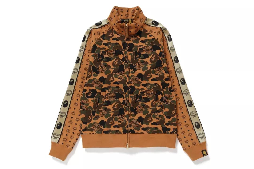 bape和mcm联名外套,mcmxbape联名背包